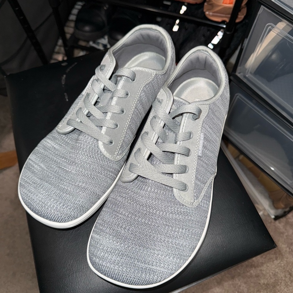 Gray Barefoot Sneakers for Men - Picture 2 of 6